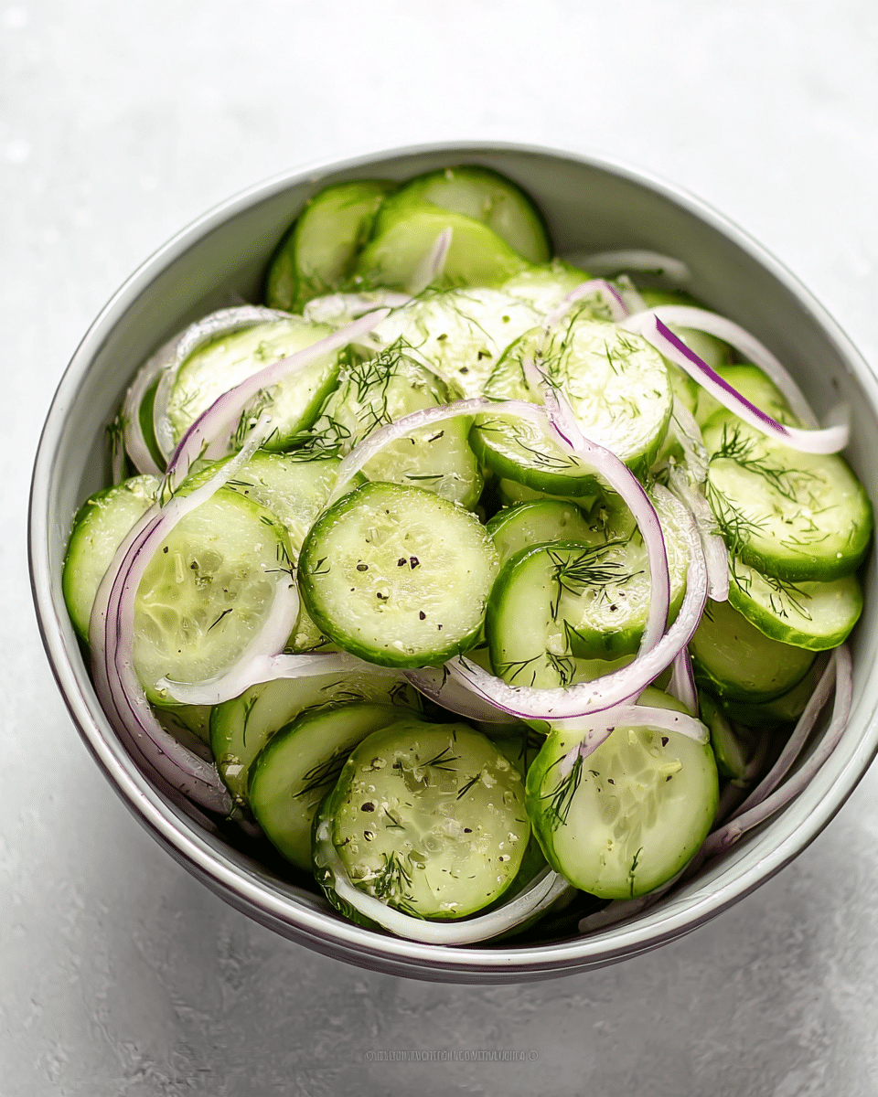 Cucumber Vinegar Salad