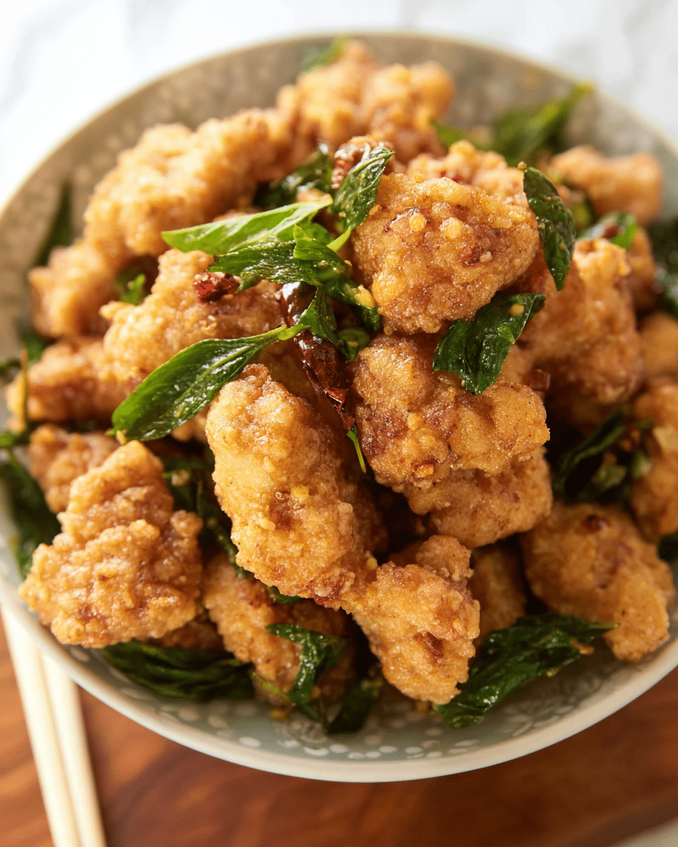 Taiwanese Popcorn Chicken