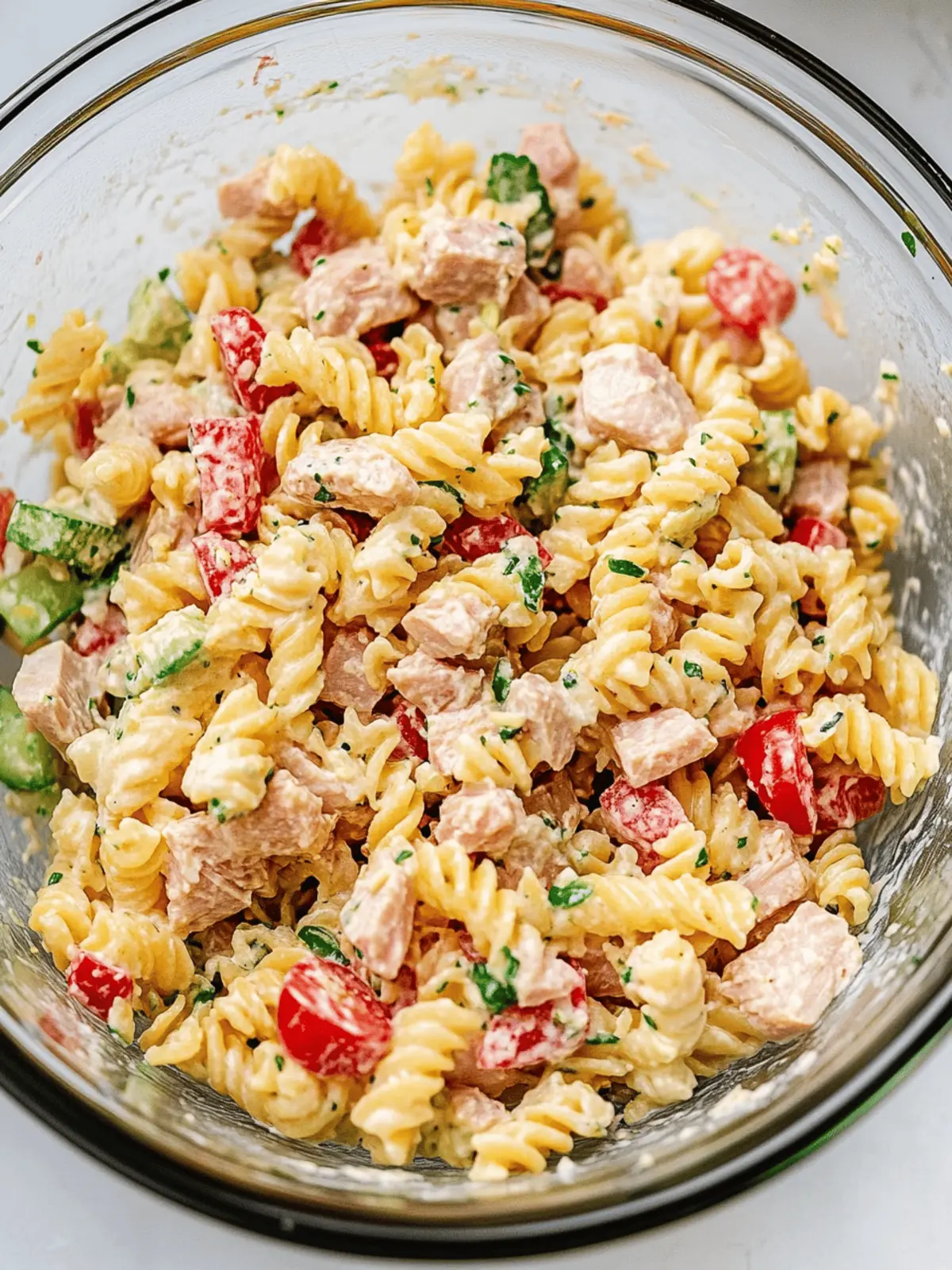 Tuna And Pasta Salad