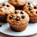 Simple Cottage Cheese Oatmeal Blender Muffins