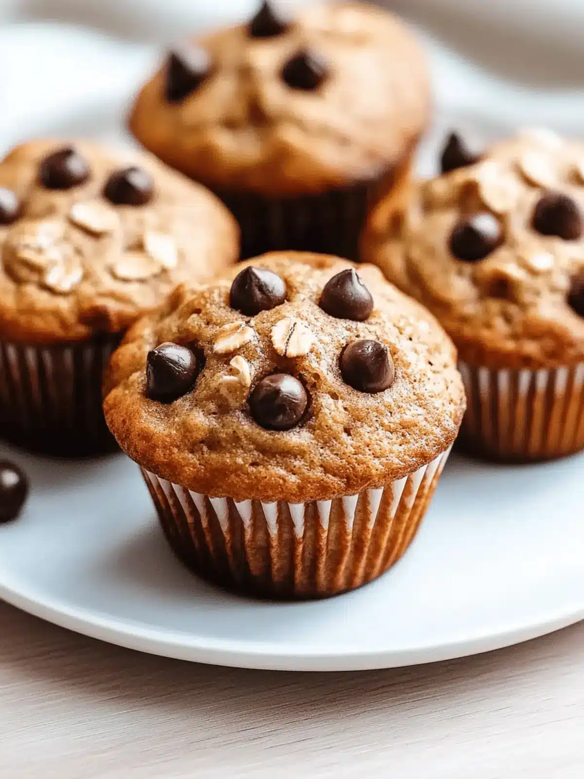 Simple Cottage Cheese Oatmeal Blender Muffins