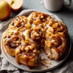 Caramel Apple Cinnamon Rolls