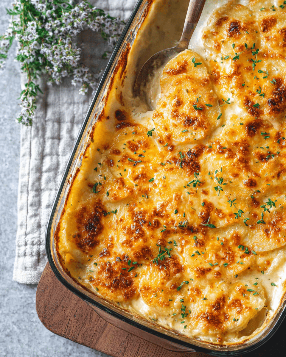 Gluten-Free Cheesy Scalloped Potatoes