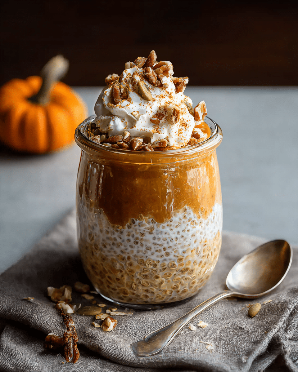 Pumpkin Spice Overnight Oats