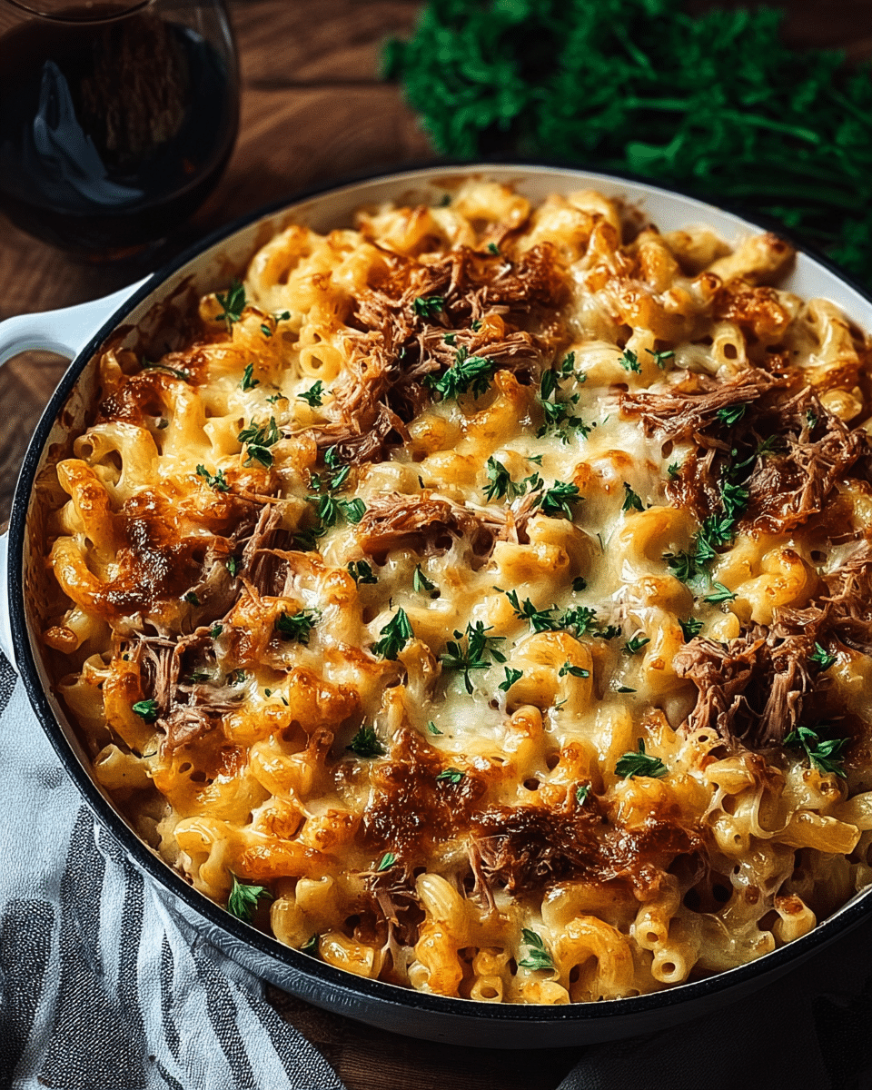 Pulled Pork Mac and Cheese