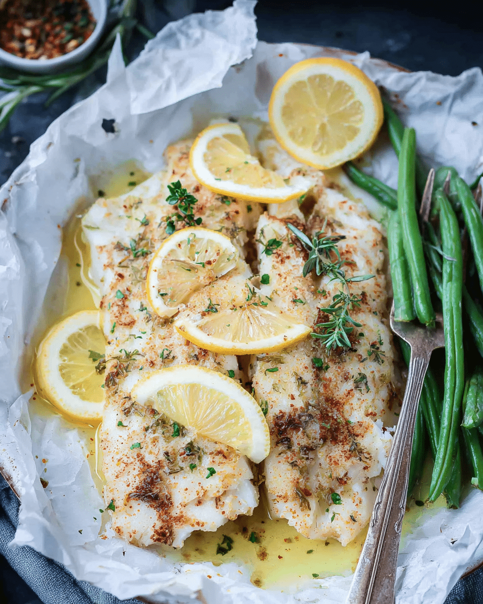 Baked Lemon Butter Fish