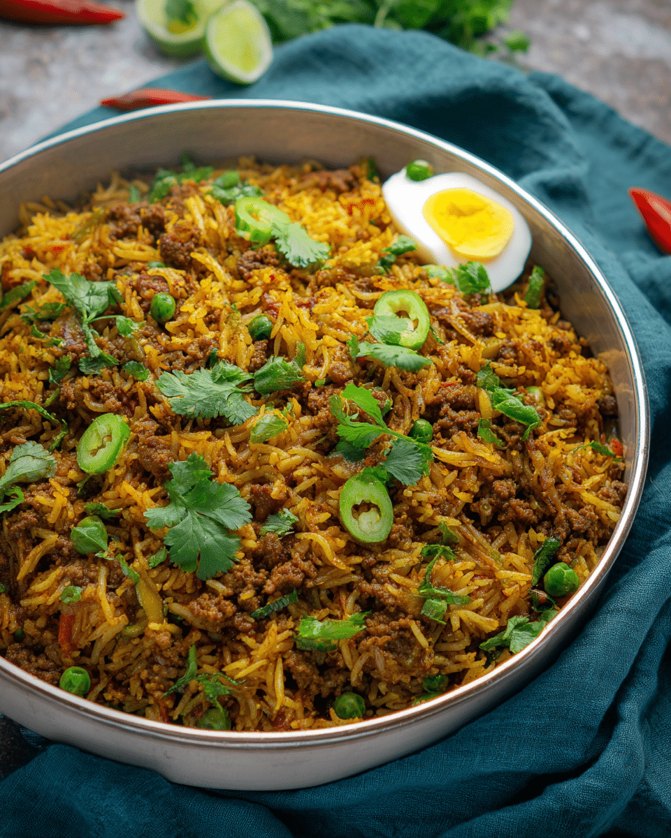 Beef Keema Rice