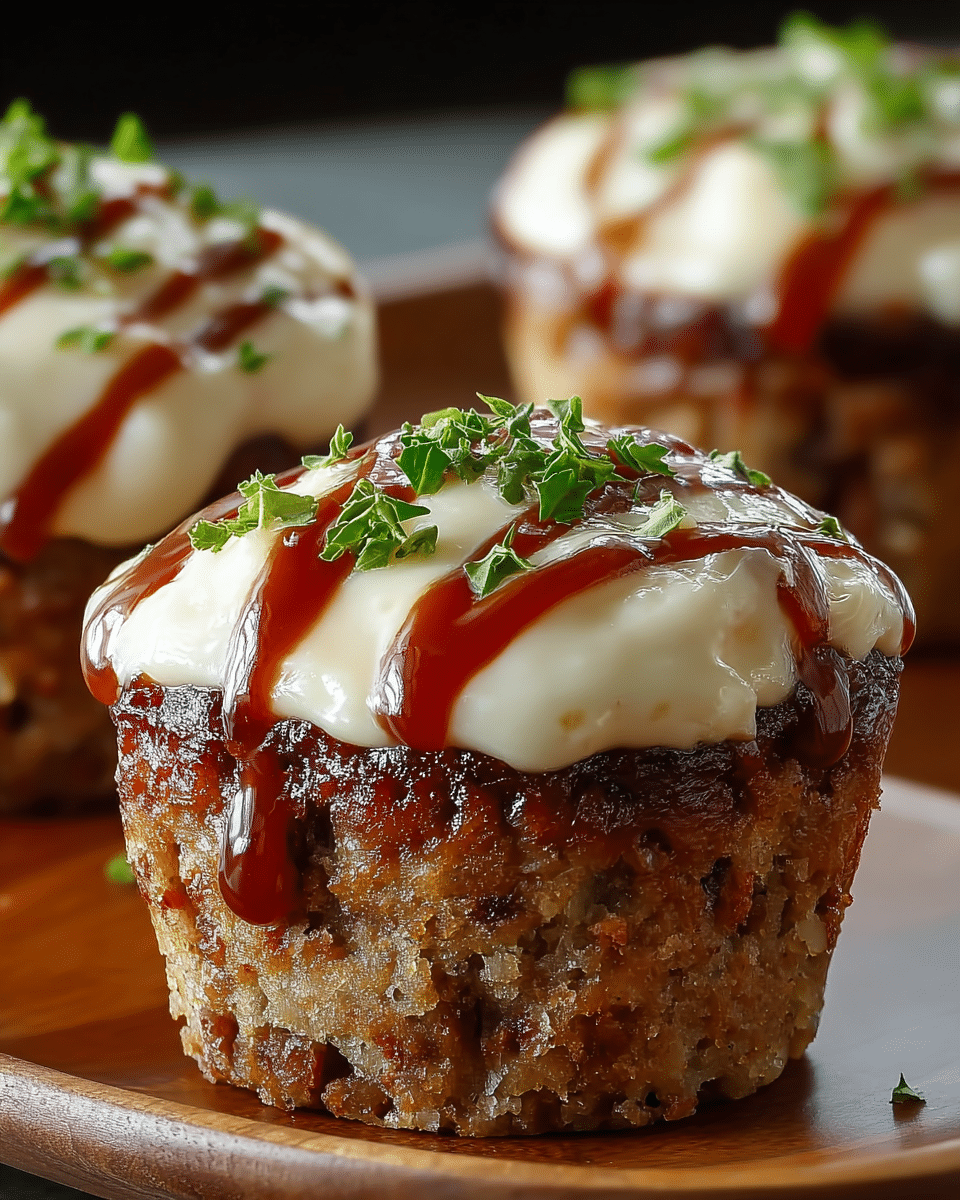 Easy Meatloaf Cupcakes