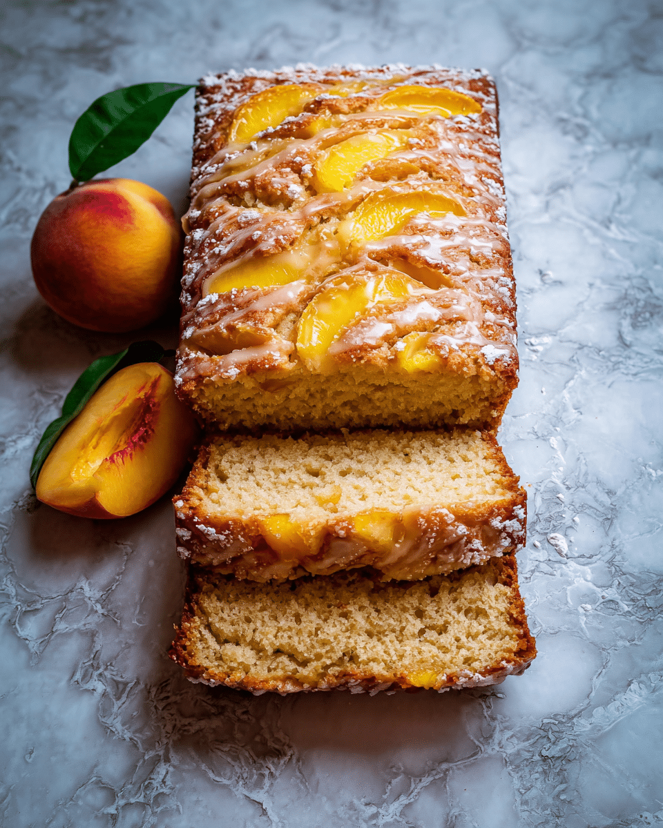 Heavenly Peach Bread