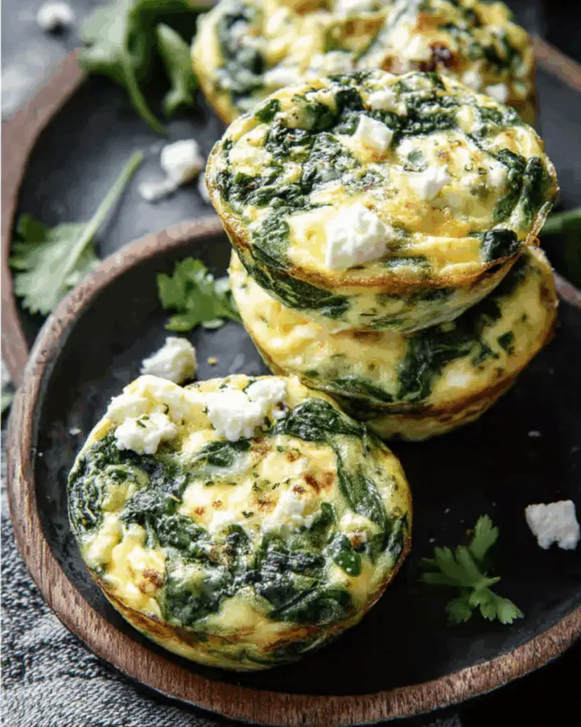 Spinach and Feta Egg Cups