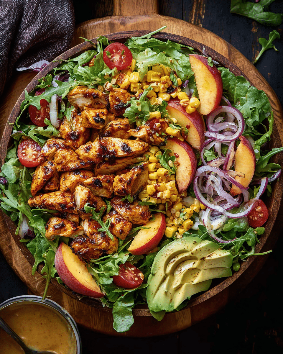 Chicken Peach Salad