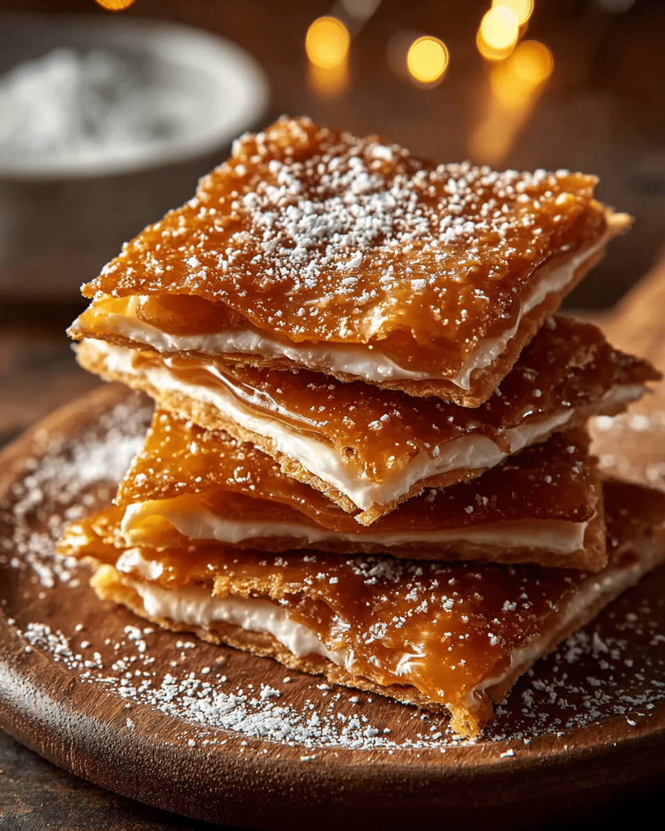 Churro Saltine Toffee
