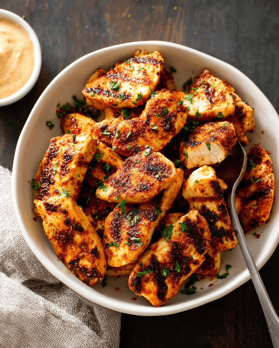 Grilled Chicken Nuggets