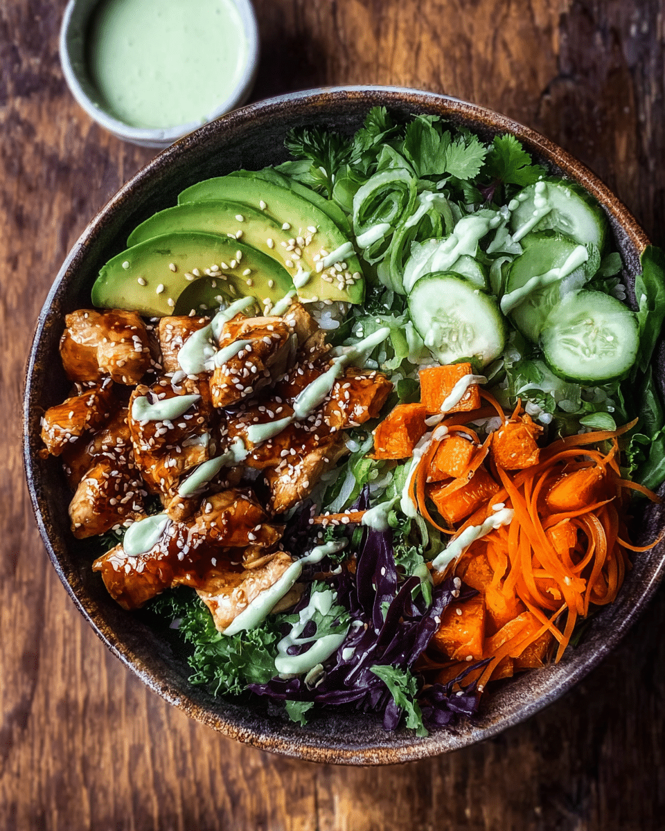 Ginger Chicken Power Bowls
