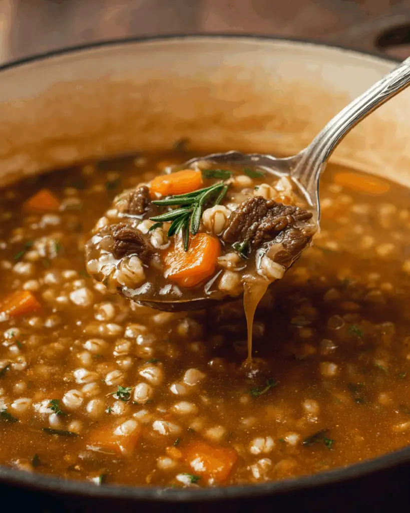 Beef Barley Soup