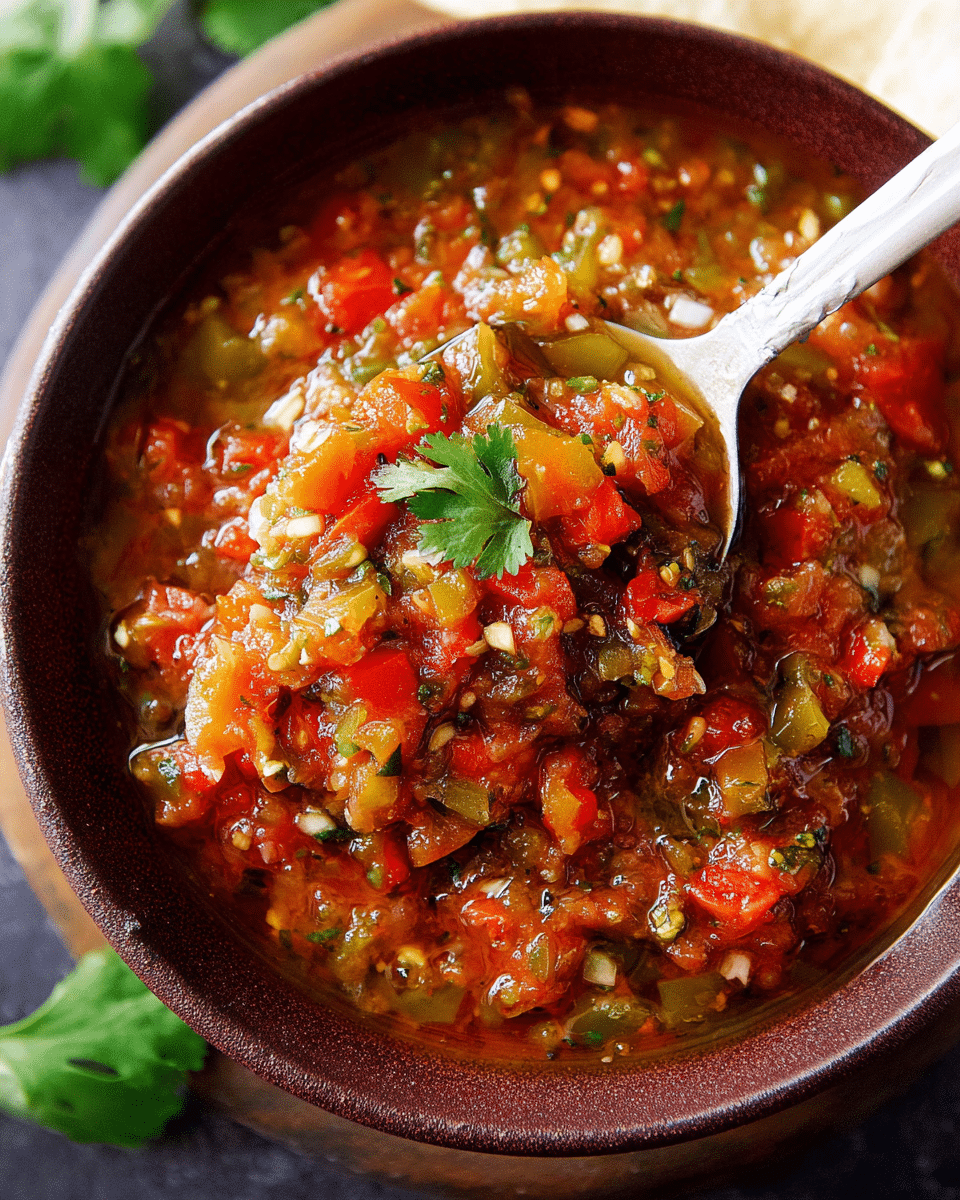 Roasted Anaheim Pepper Salsa