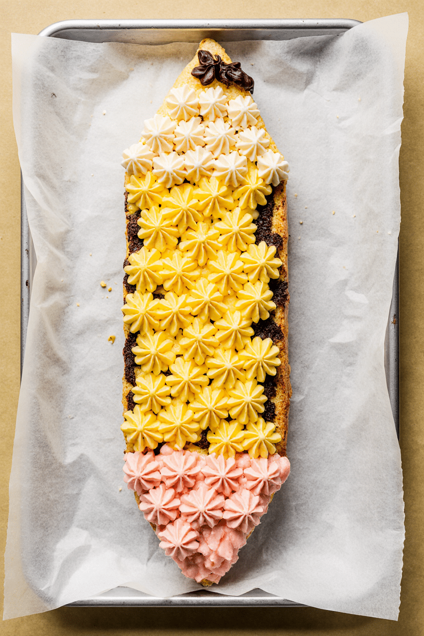 Back-to-School Pencil Cake