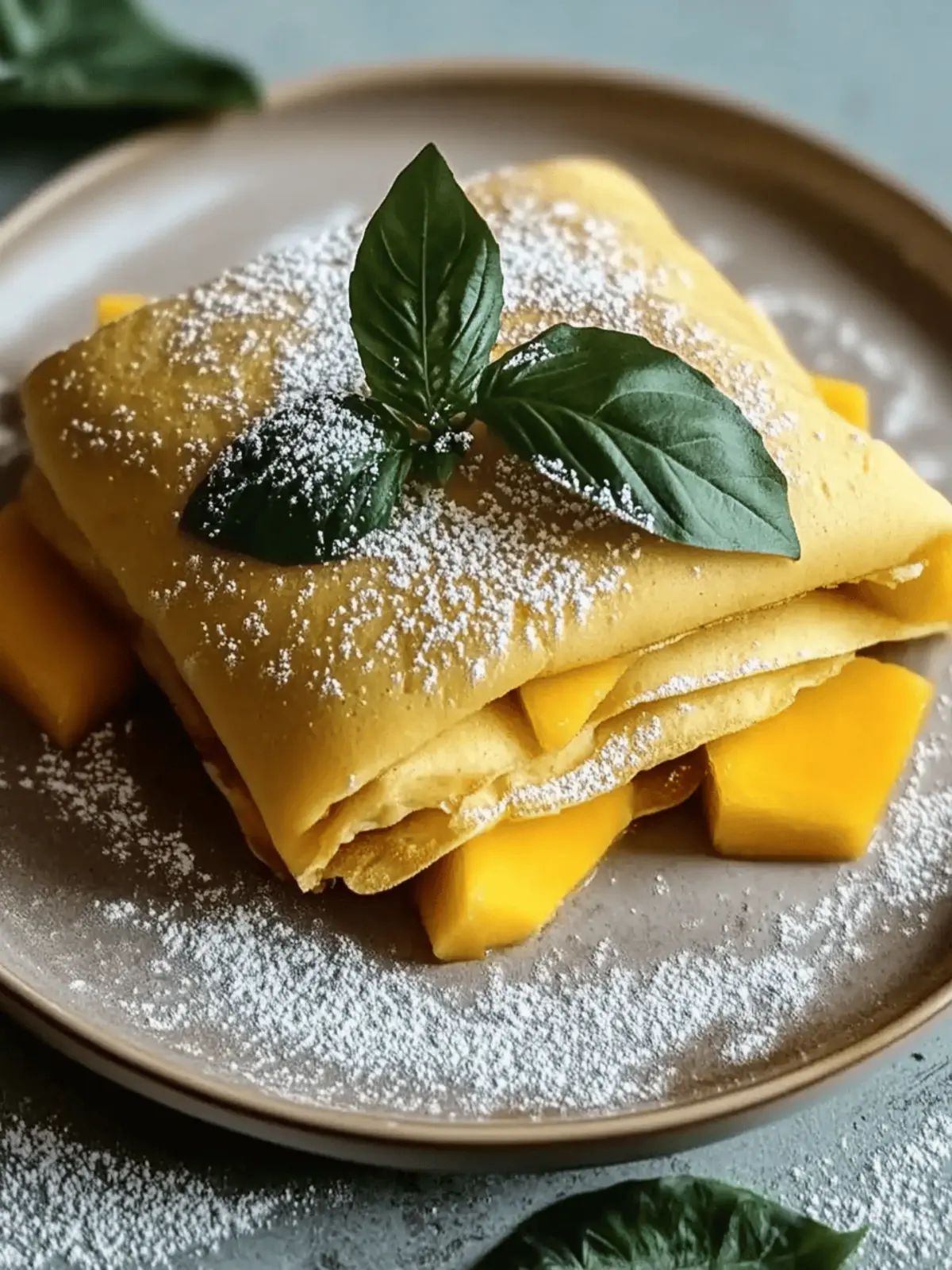 Mango Pancakes