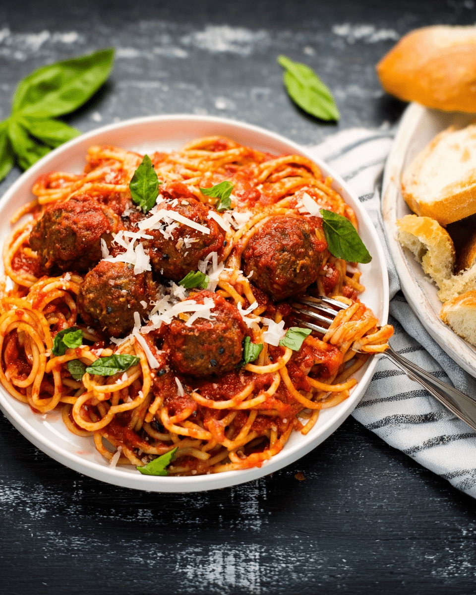 Instant Pot Spaghetti and Meatballs