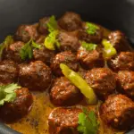Slow Cooker Mississippi Meatballs