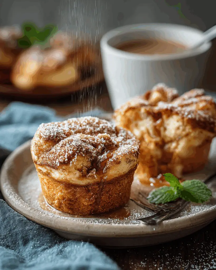 Cinnamon Sugar French Toast Muffins