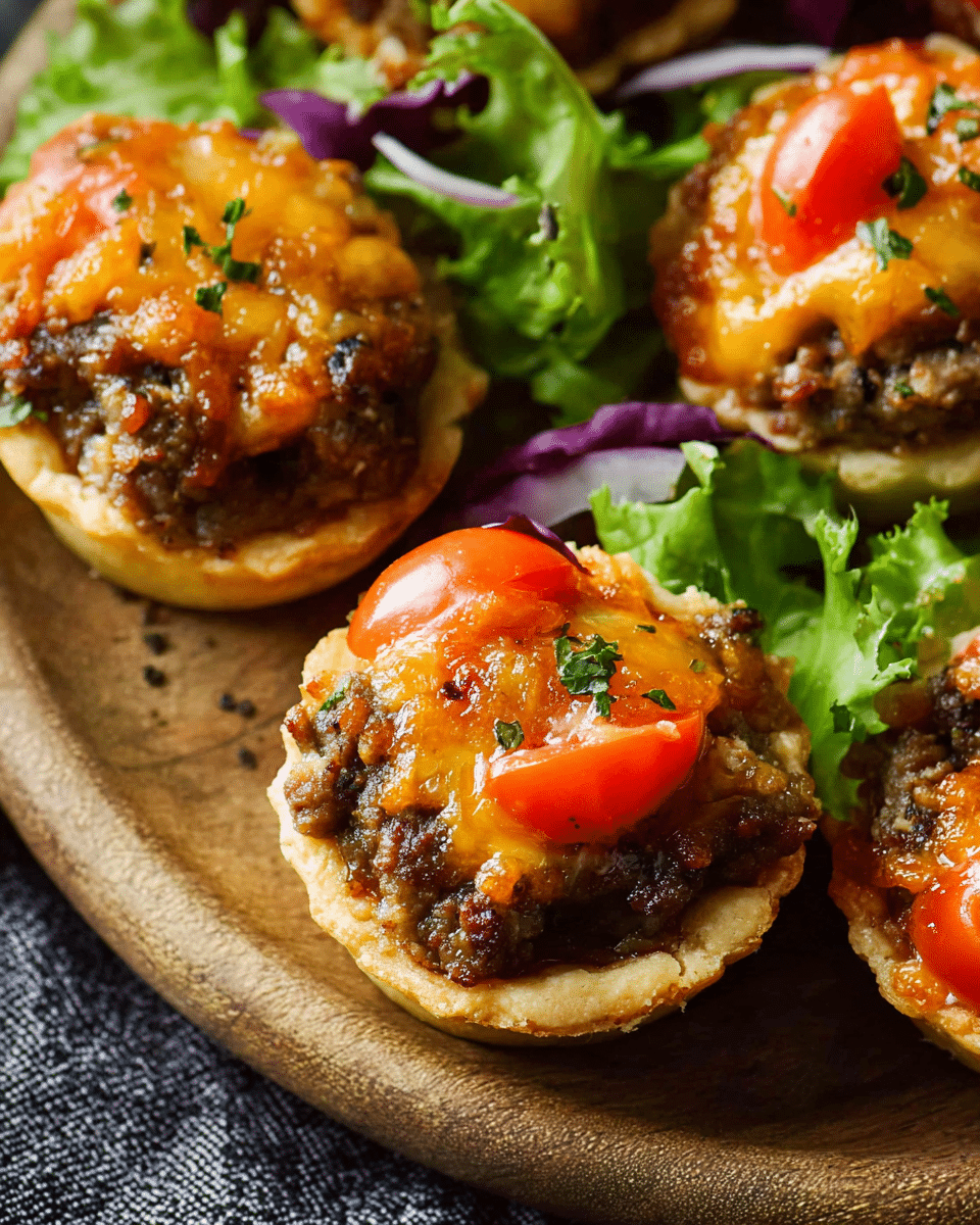 Cheeseburger Tarts