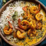 Coconut Curried Shrimp with Aromatic Rice