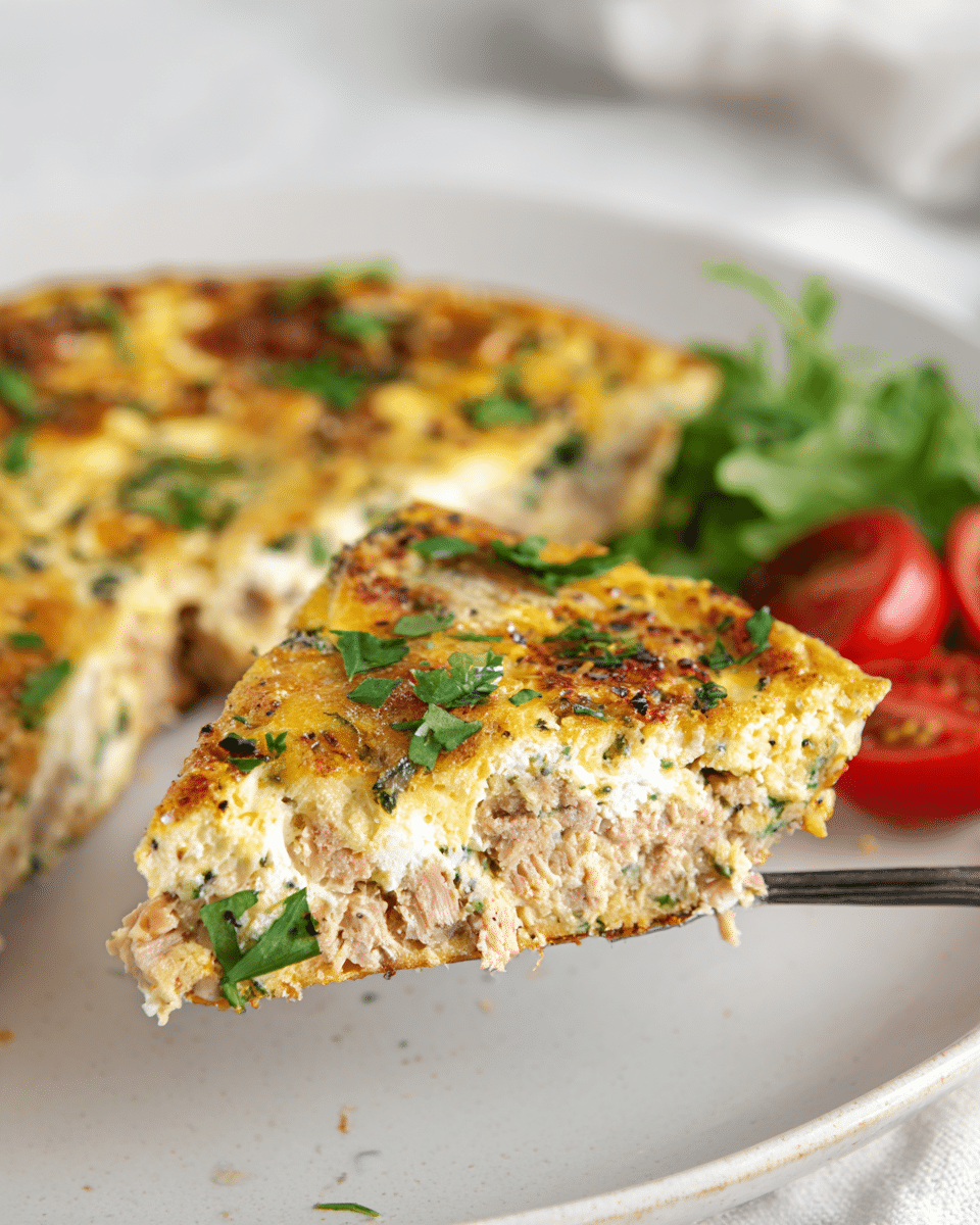 Tuna Ricotta Frittata
