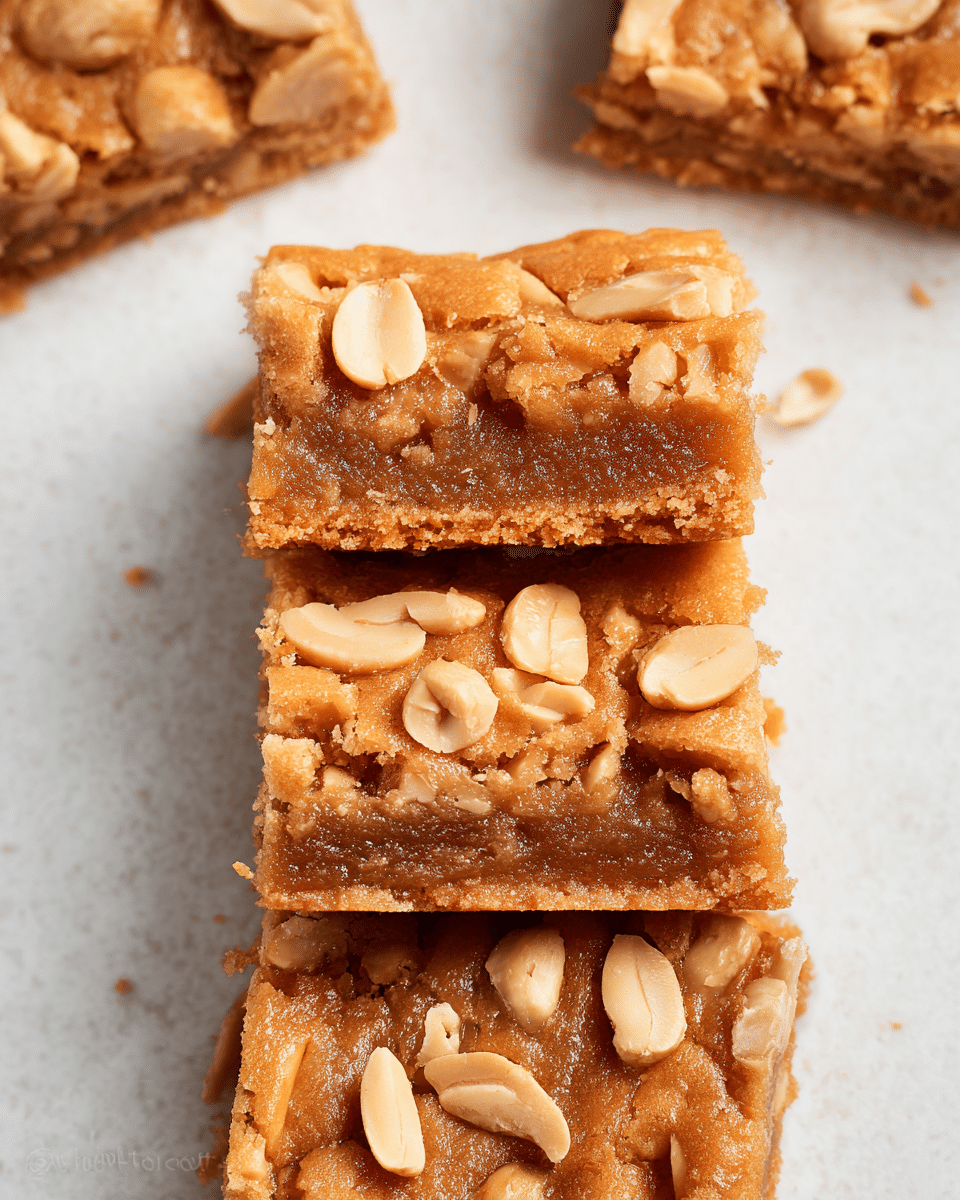 Peanut Butter Brownie Blondies