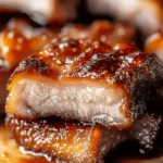 Honey Glazed Crispy Pork Belly
