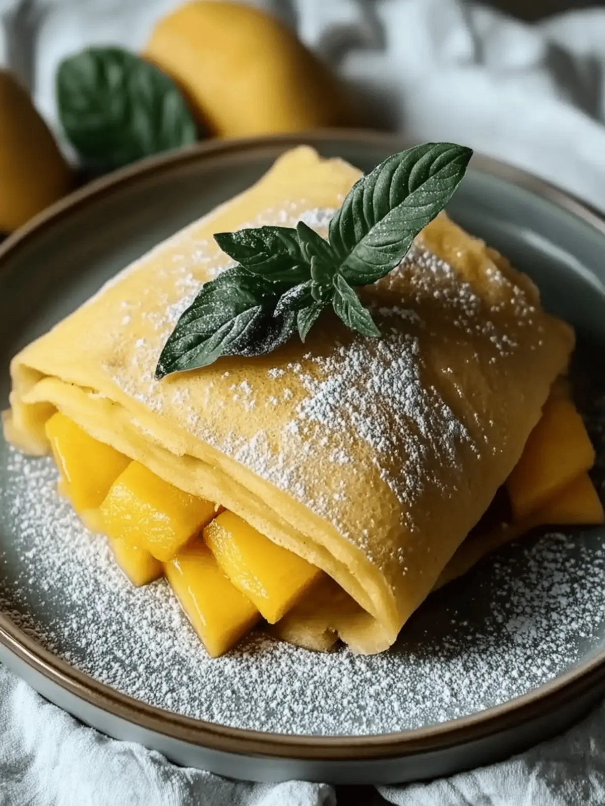 Mango Pancakes