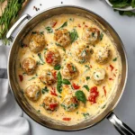 Creamy Tuscan Chicken Meatballs