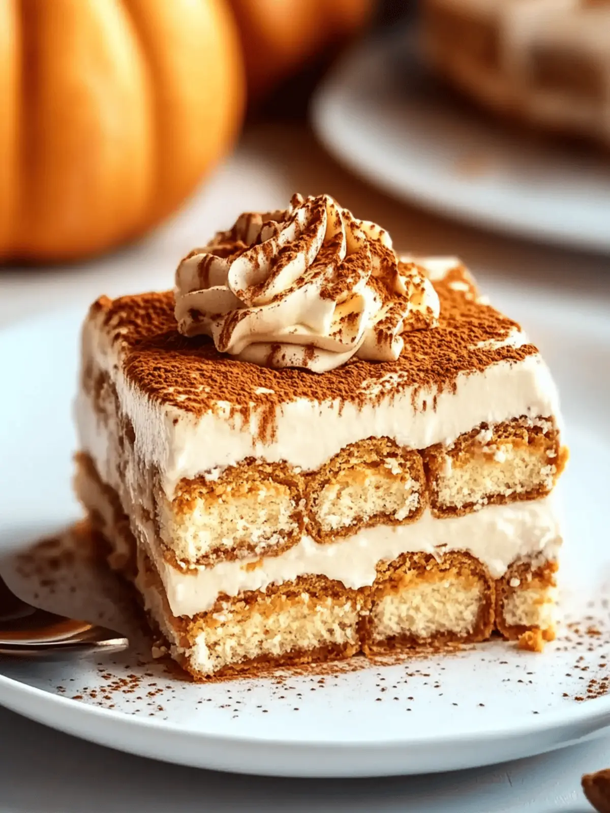 Easy Creamy Pumpkin Tiramisu Recipe