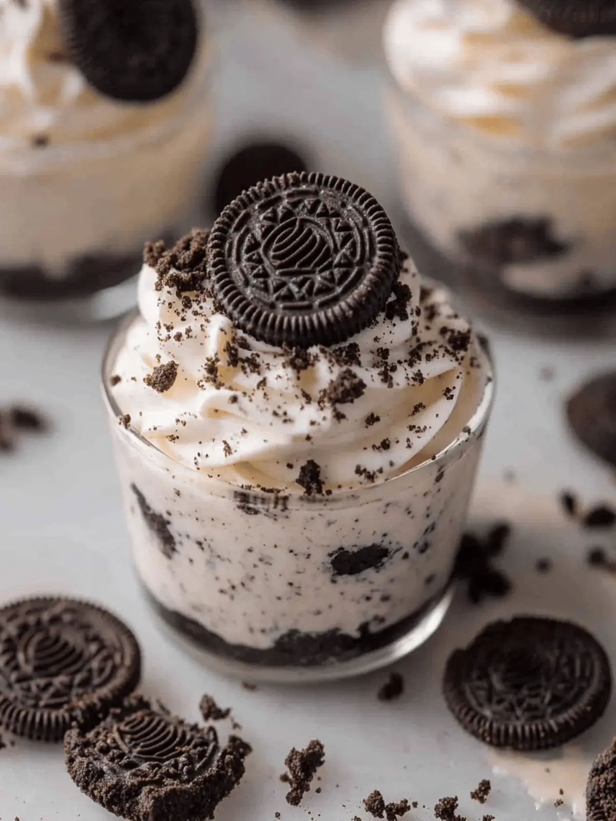 No-Bake Oreo Cheesecake Cups