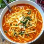 Mexican Sopa de Fideo Recipe
