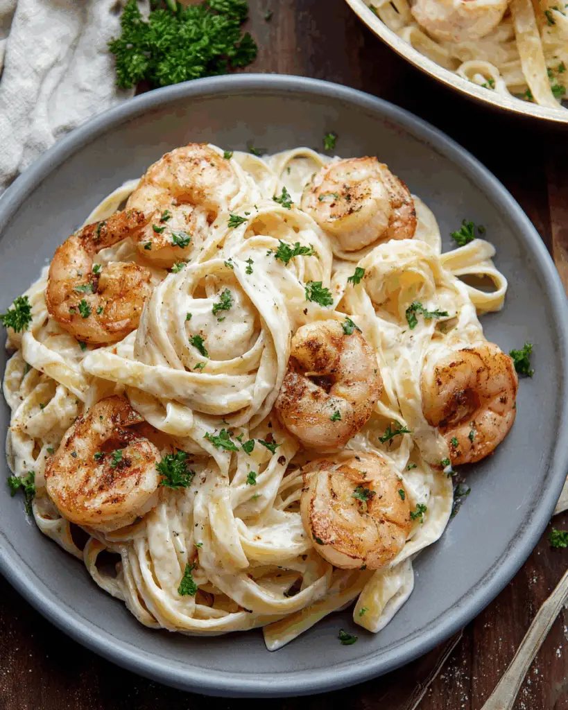 Creamy Shrimp Alfredo