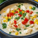 Delicious Creamy White Crab Chili