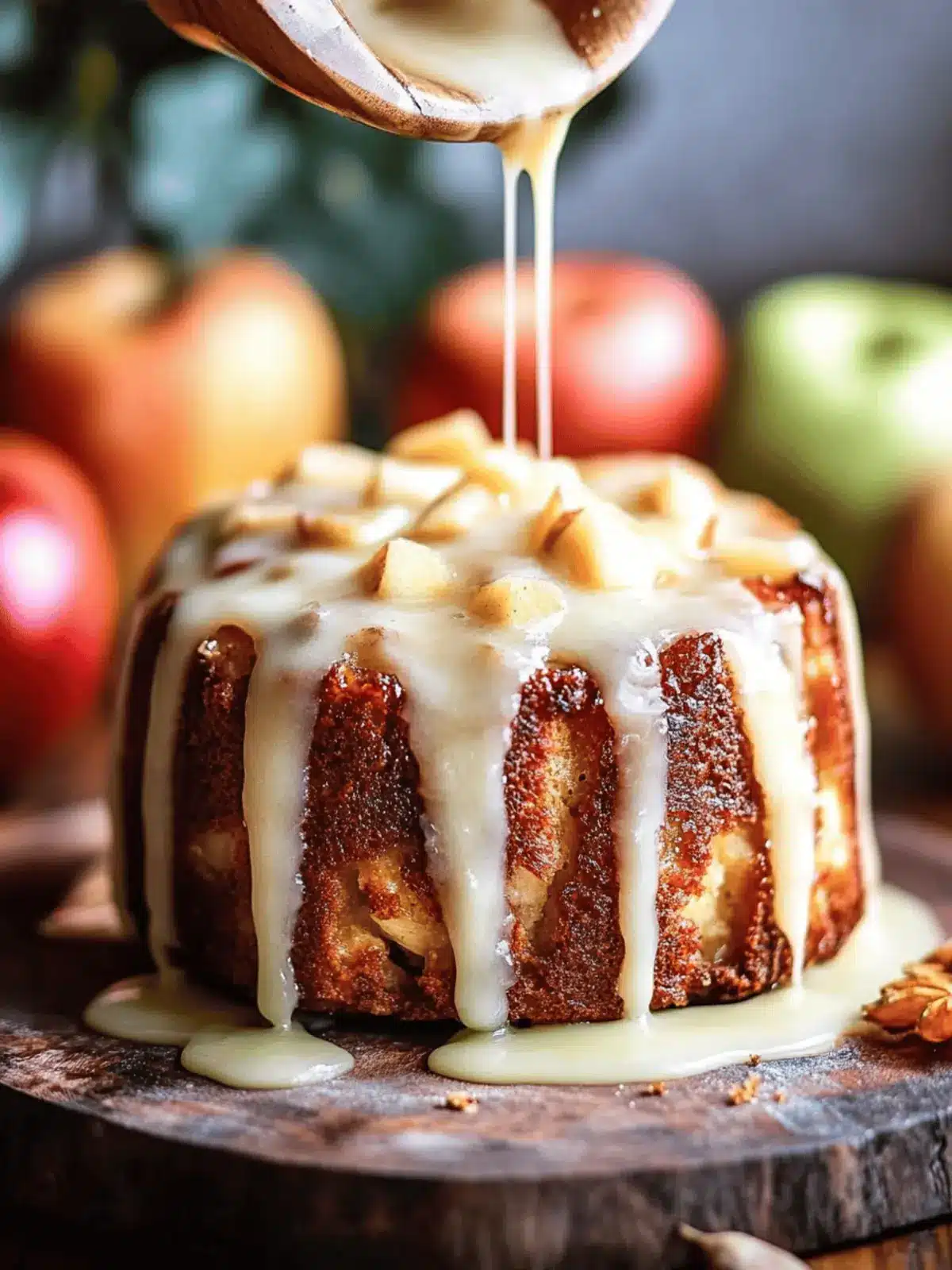 Amish Apple Fritter Bread