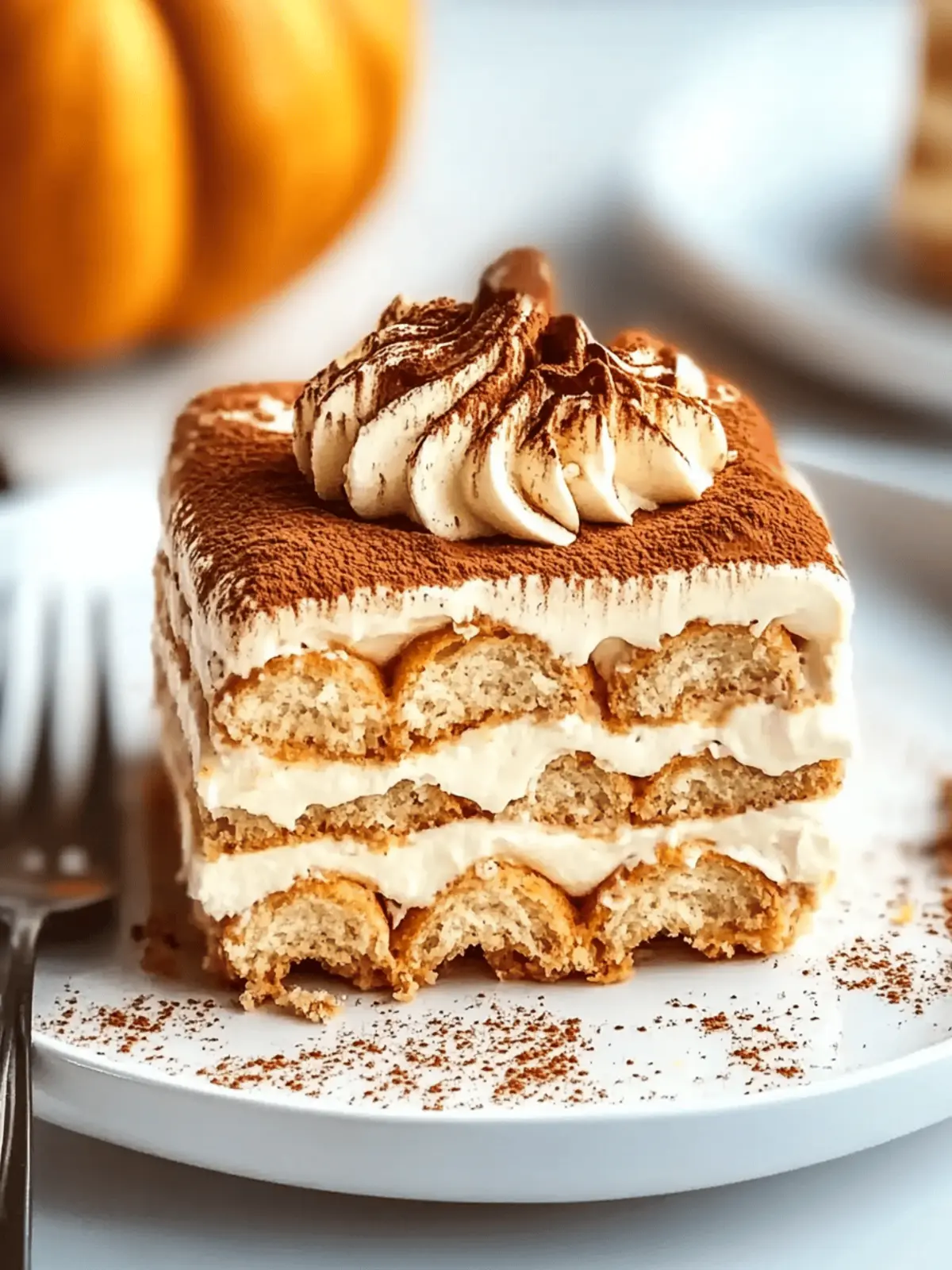 Easy Creamy Pumpkin Tiramisu Recipe