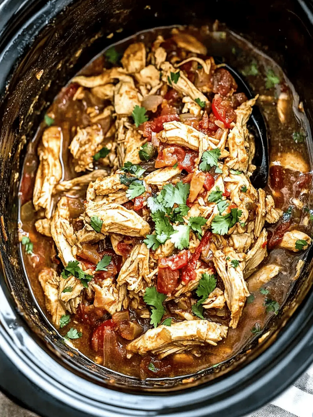 Easy Mexican Chicken Crock Pot Recipe
