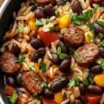 Black Beans and Rice with Sausage