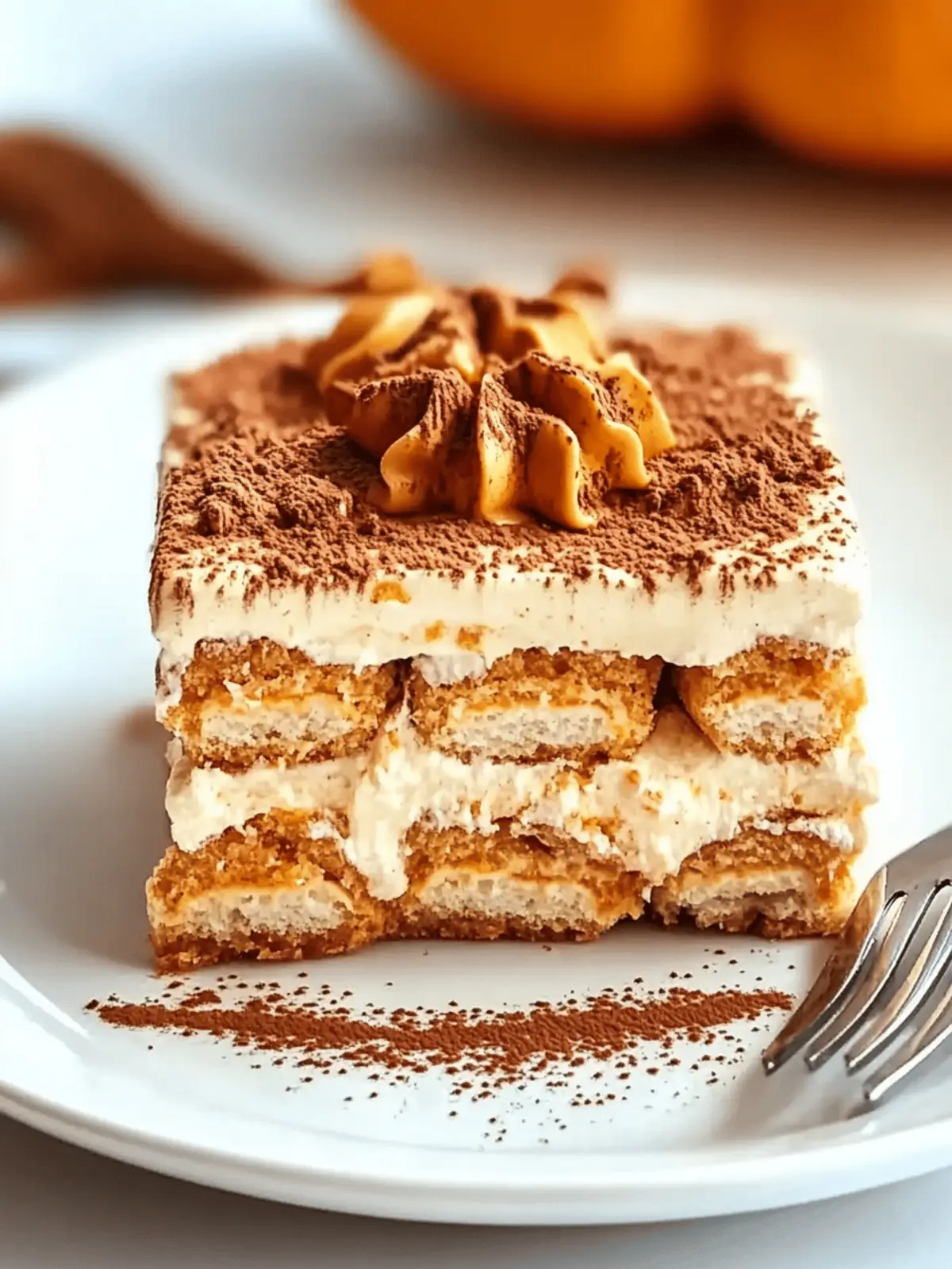 Easy Creamy Pumpkin Tiramisu Recipe