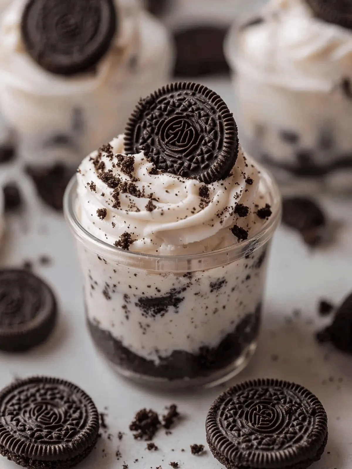 No-Bake Oreo Cheesecake Cups