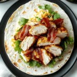 Crispy Chicken Bacon Ranch Wrap