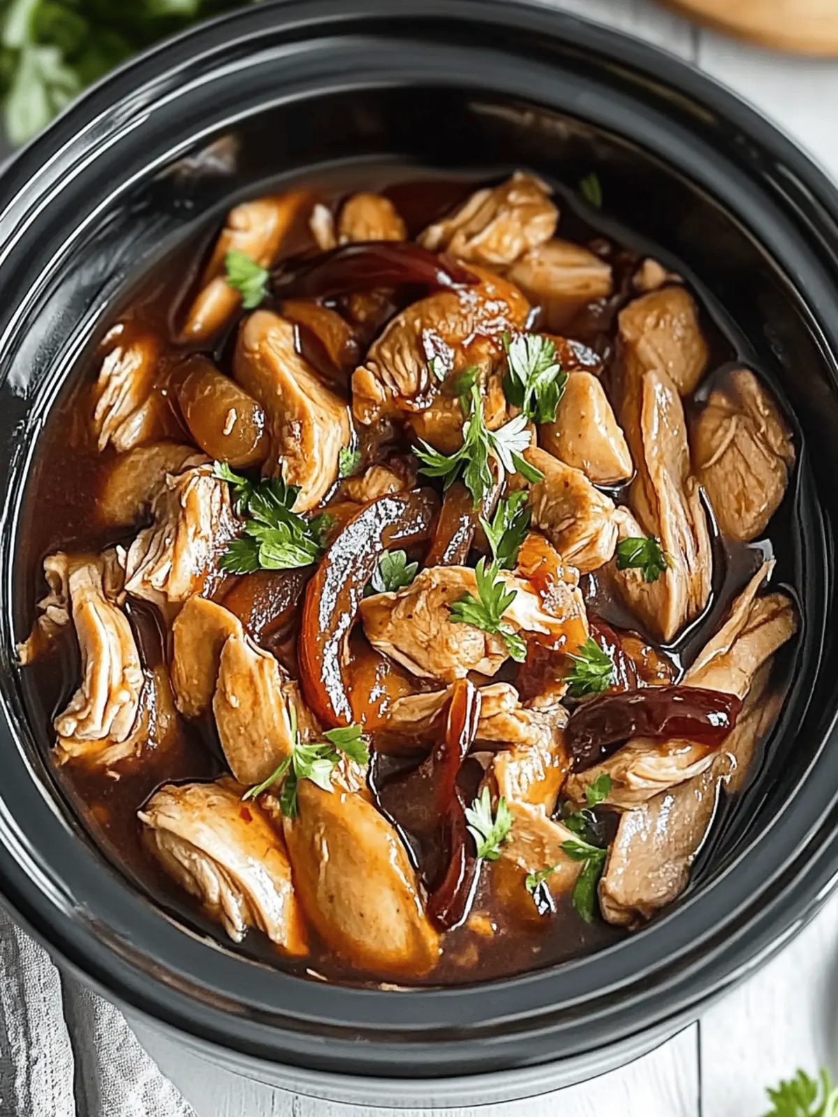 Crock Pot Bourbon Chicken Recipe
