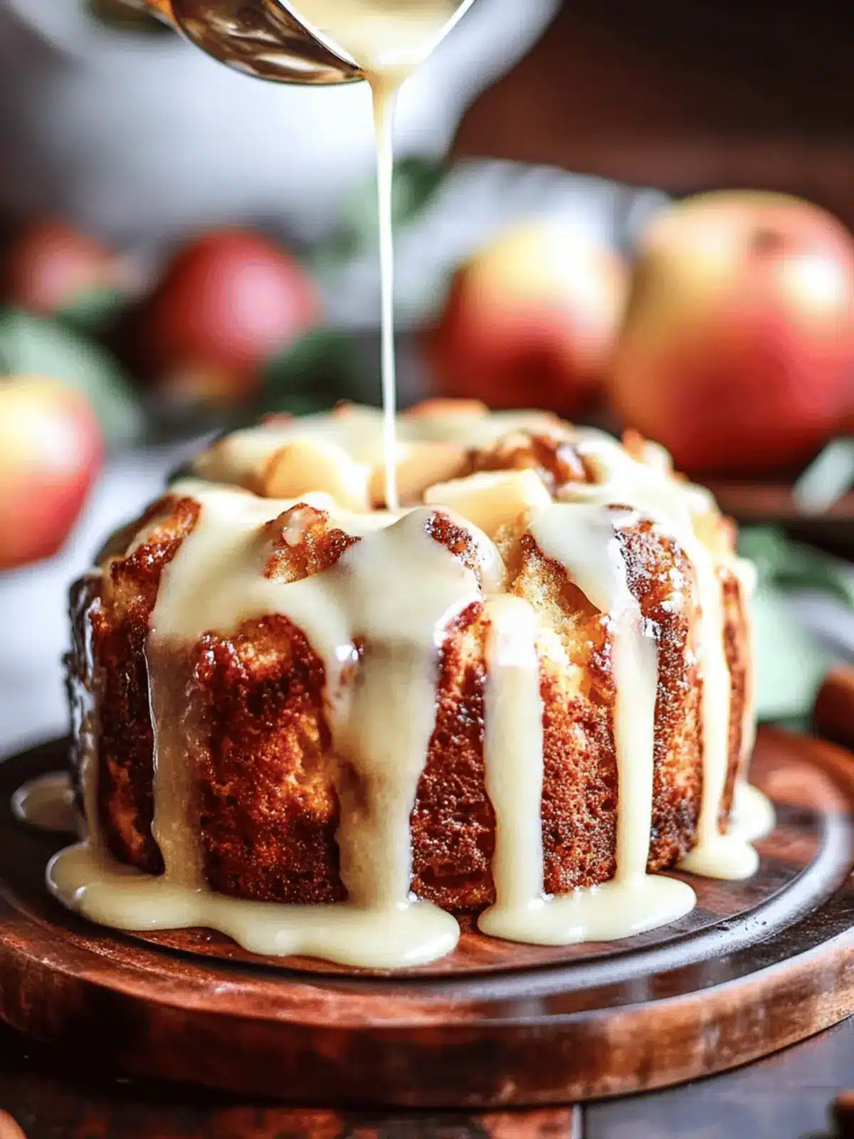 Amish Apple Fritter Bread
