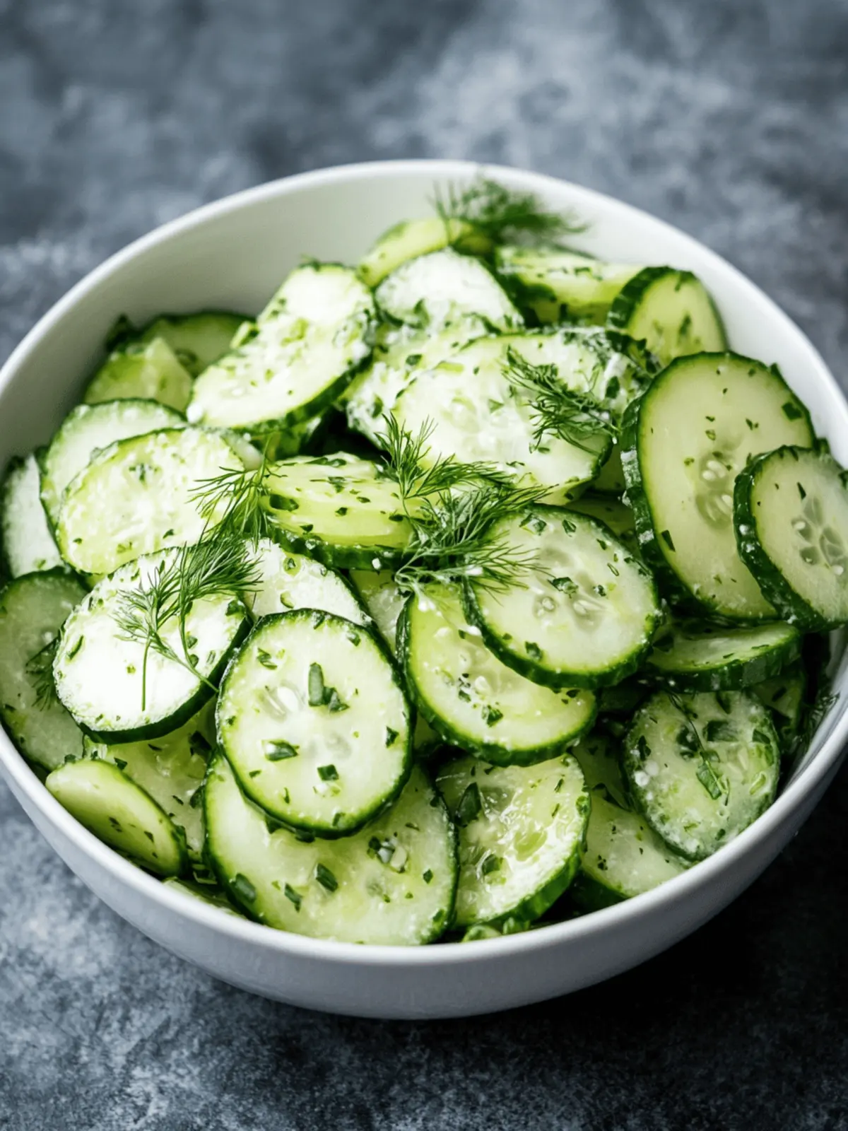 Chilled Cucumber Ranch Crack Salad