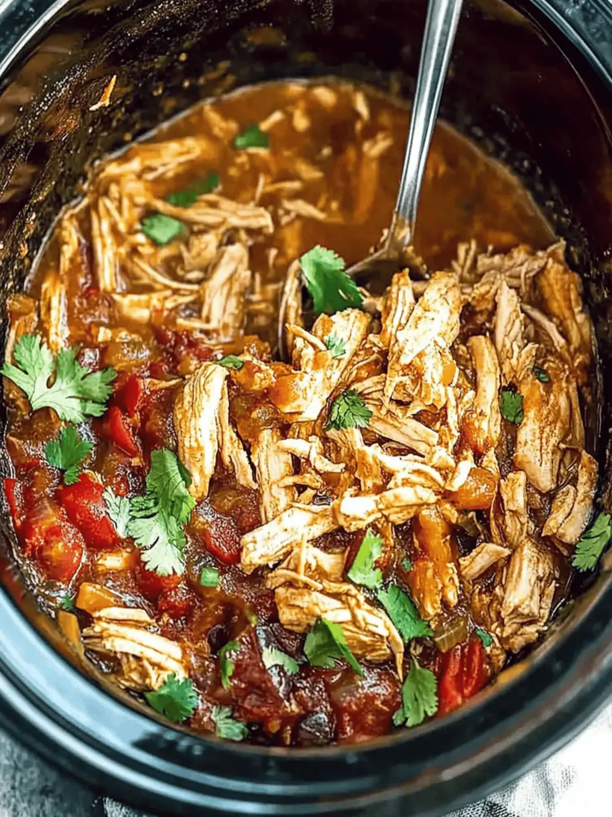 Easy Mexican Chicken Crock Pot Recipe