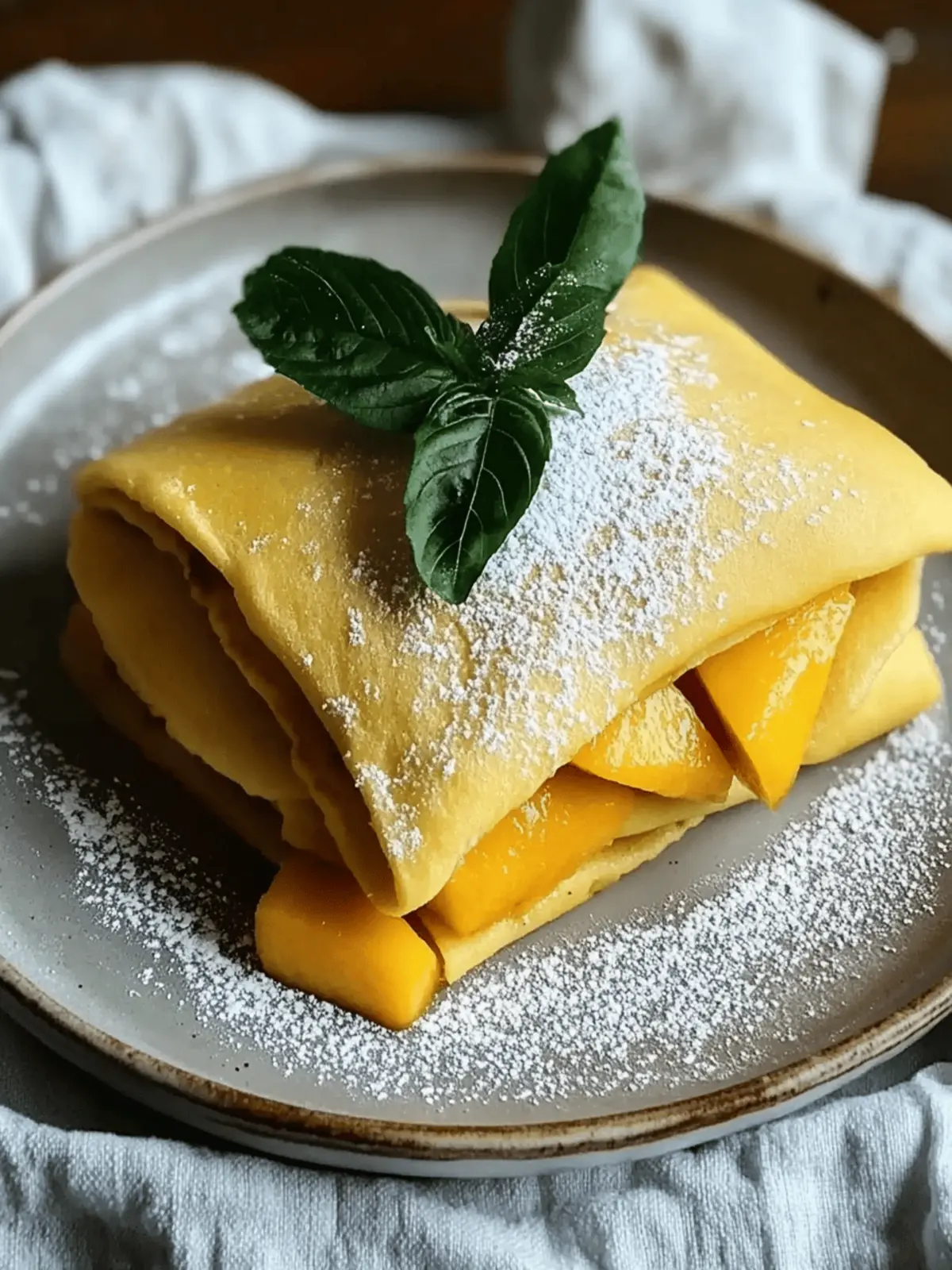 Mango Pancakes