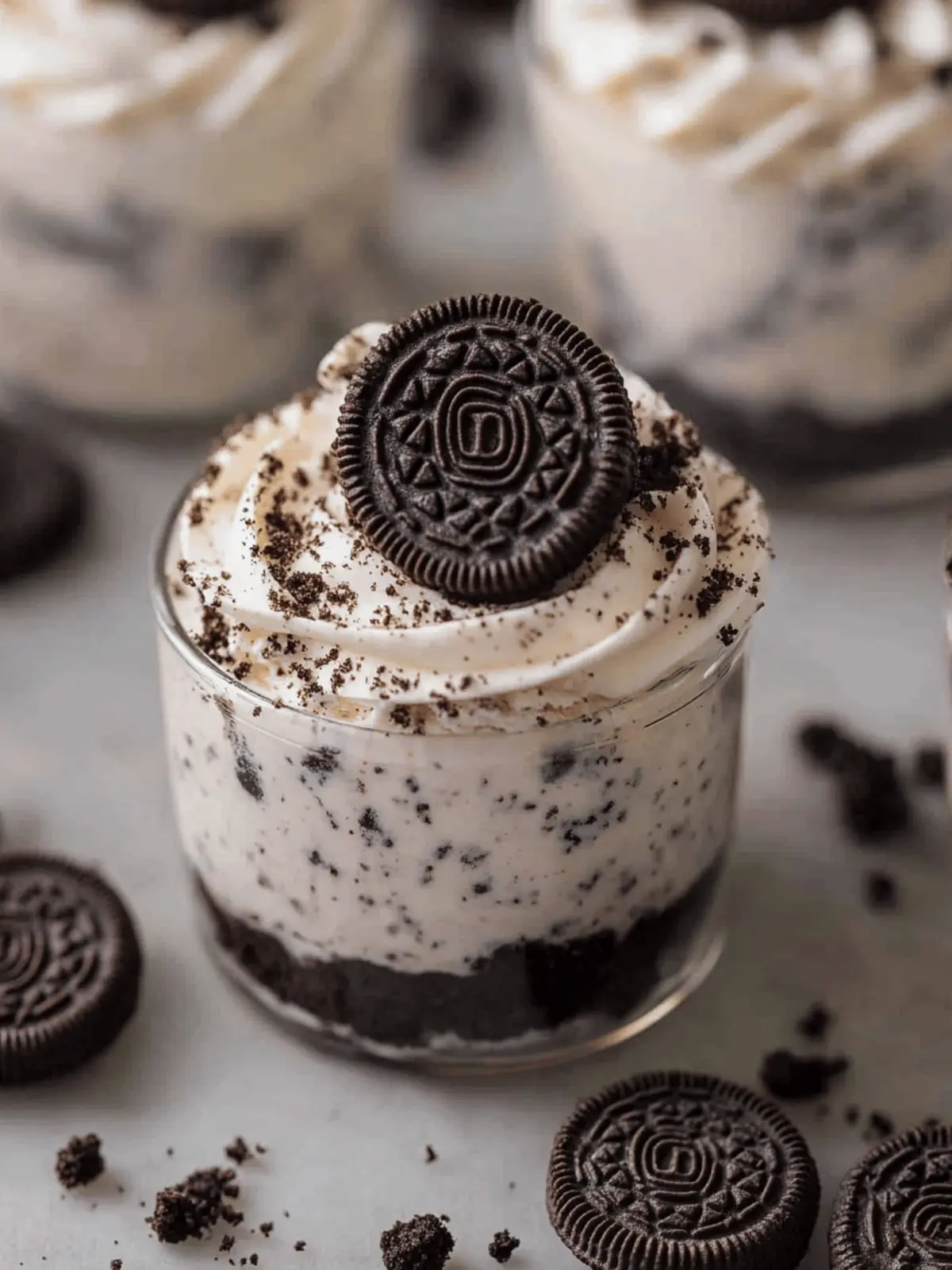 No-Bake Oreo Cheesecake Cups